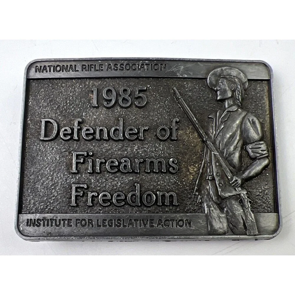Defender of Firearms 1985 Freedom Belt Buckle